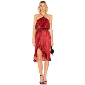 NWT House of Harlow 1960 X Revolve Baye Midi Dress